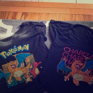 Mighty fine Charizard shirts